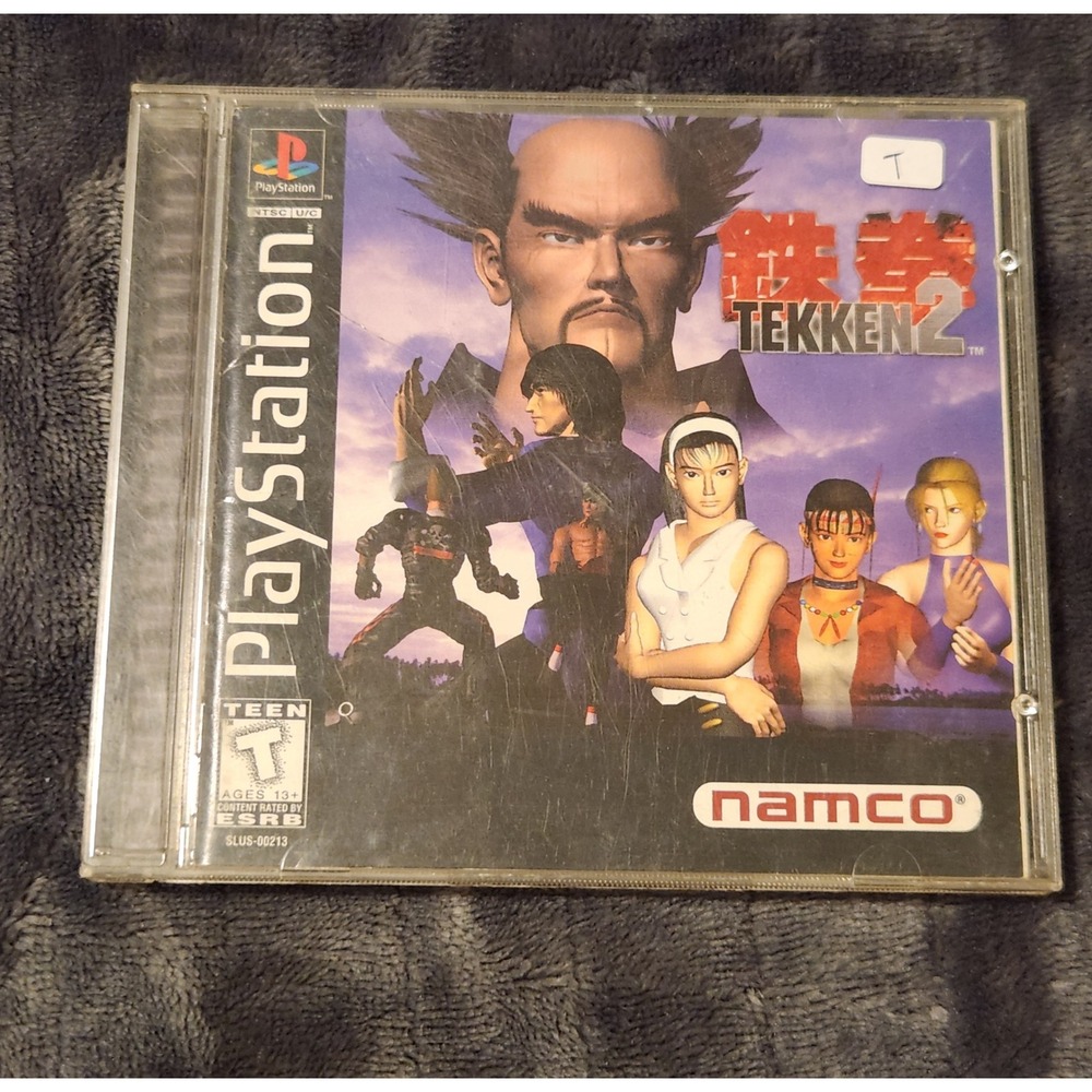 Tekken 2 Sony PlayStation 1 PS1 Game Namco Disc Only Tested